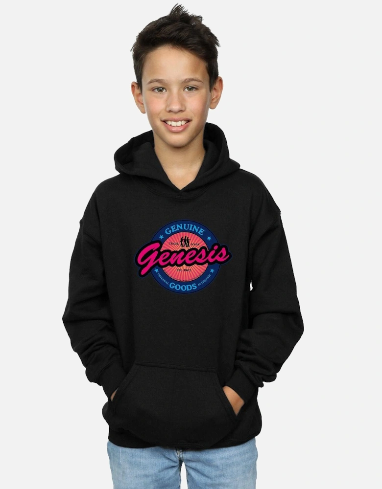 Boys Neon Logo Hoodie