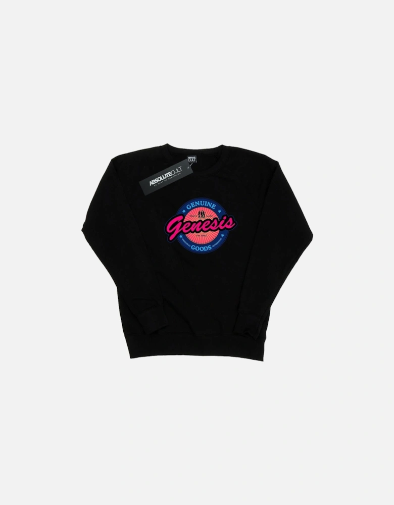 Womens/Ladies Neon Logo Sweatshirt