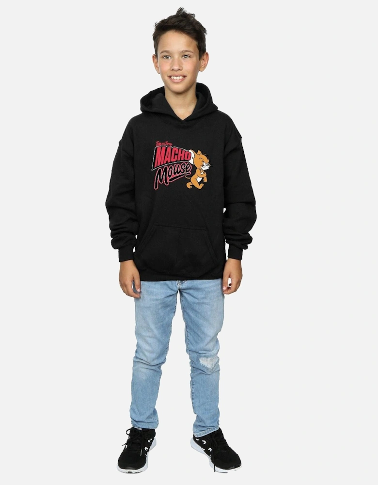 Tom And Jerry Boys Macho Mouse Hoodie