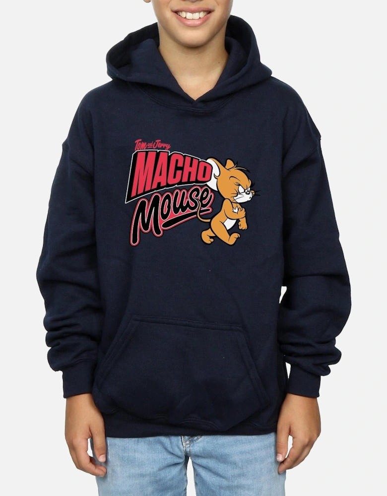 Tom And Jerry Boys Macho Mouse Hoodie