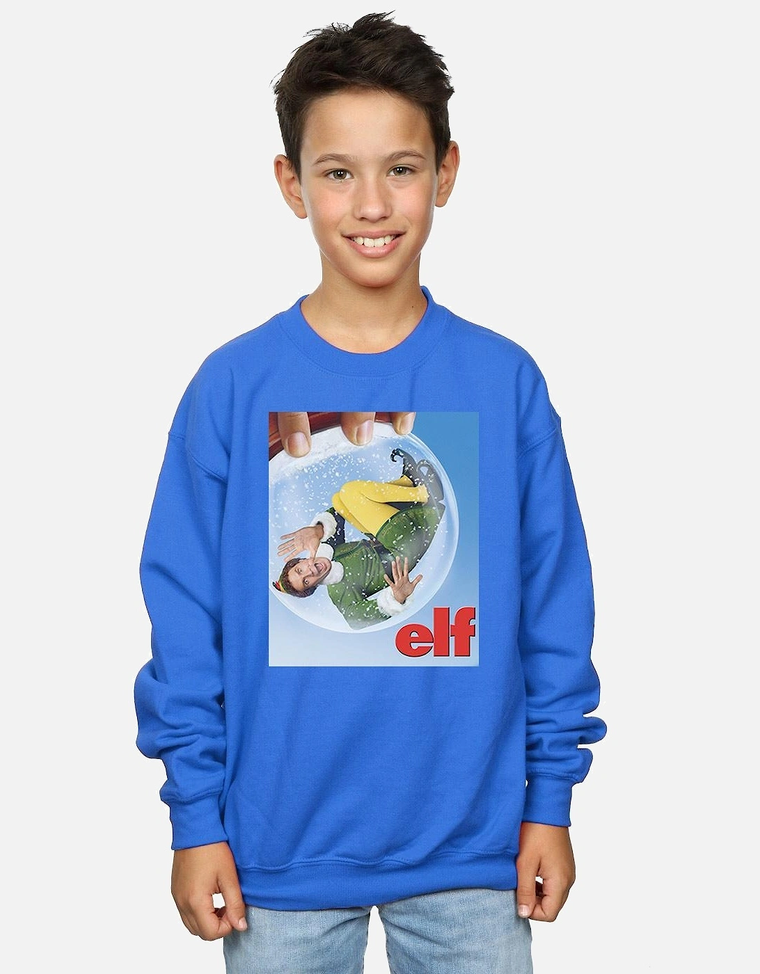 Boys Snow Globe Poster Sweatshirt