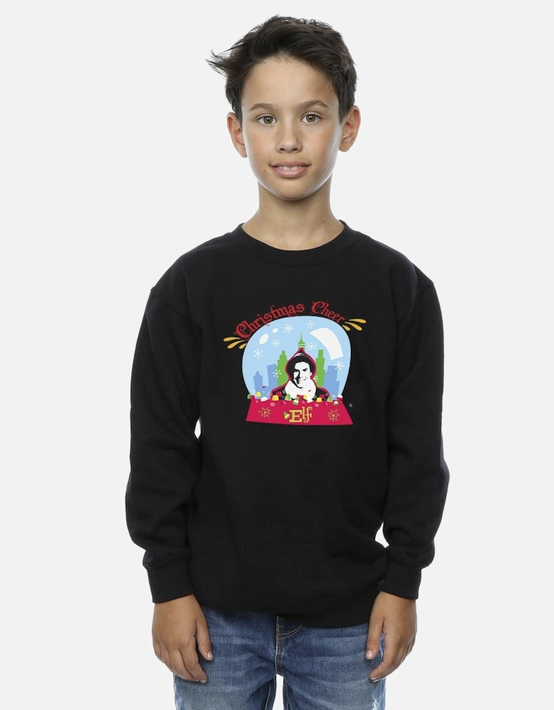 Boys Christmas Snowglobe Sweatshirt