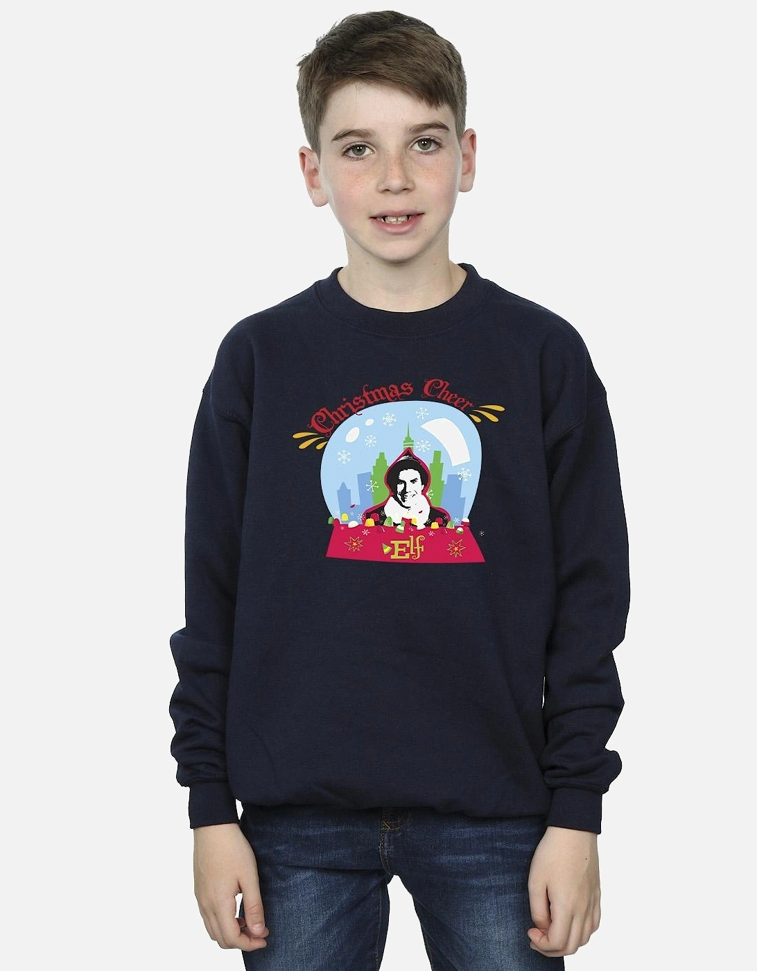 Boys Christmas Snowglobe Sweatshirt