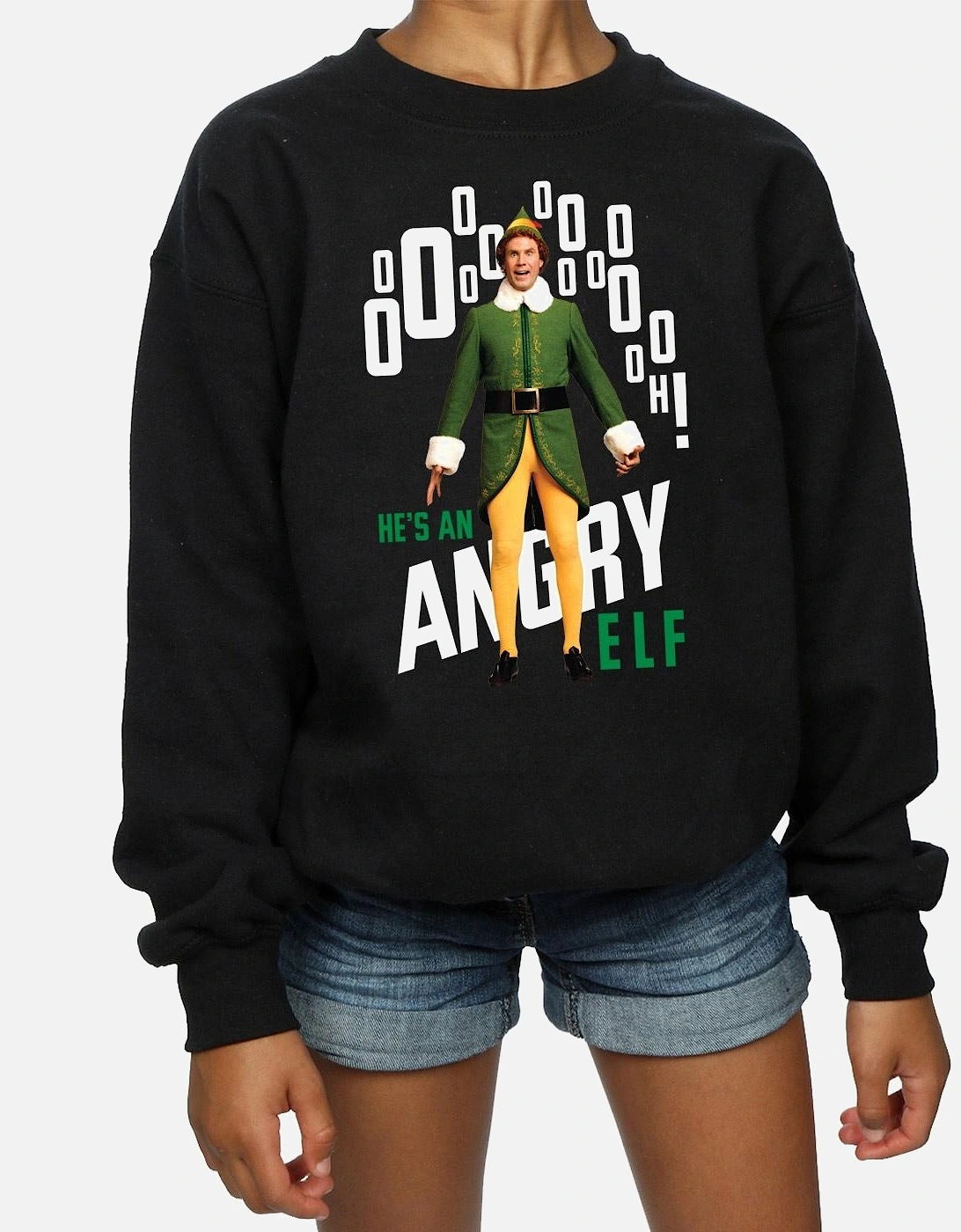 Girls Angry Sweatshirt