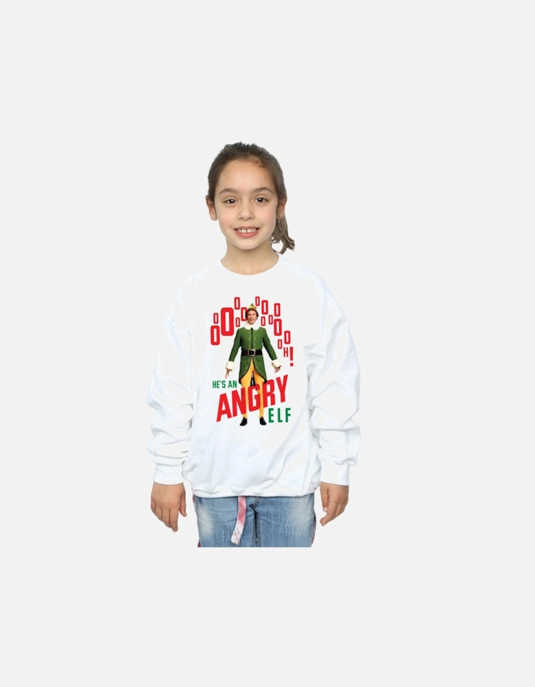 Girls Angry Sweatshirt