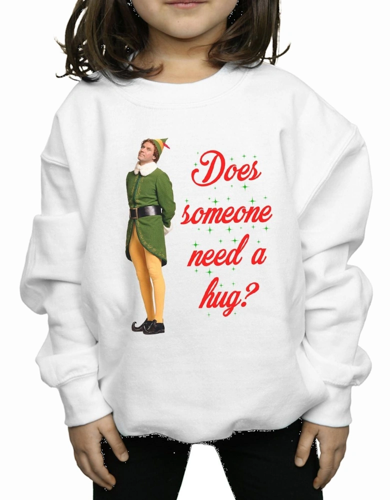 Girls Hug Buddy Sweatshirt