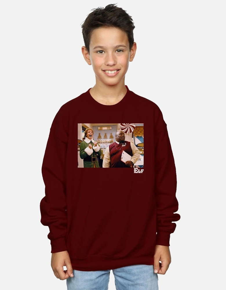 Boys Christmas Store Cheer Sweatshirt
