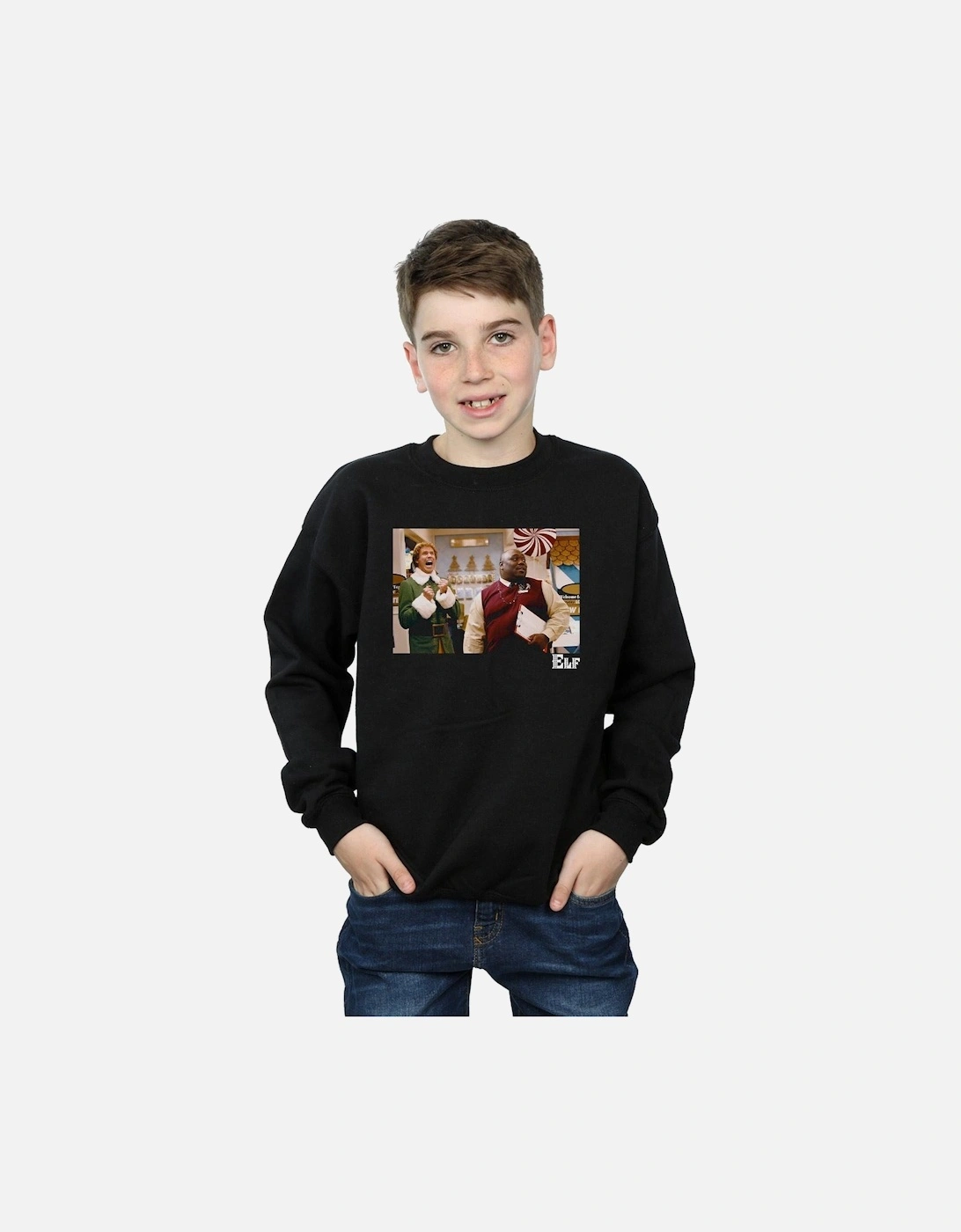 Boys Christmas Store Cheer Sweatshirt