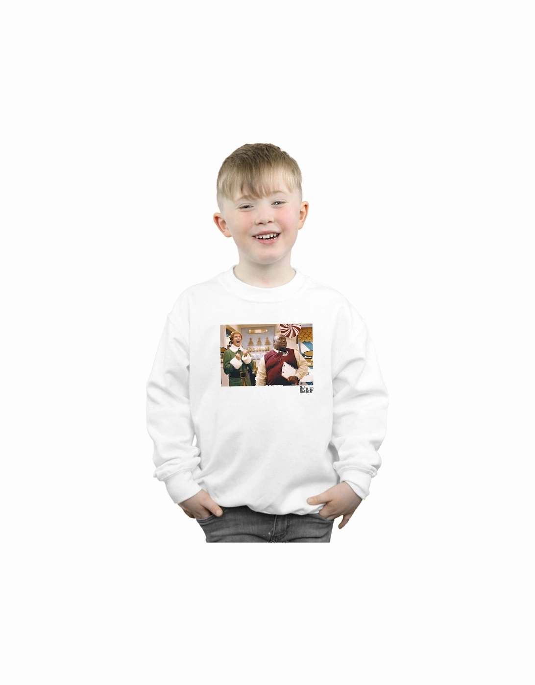 Boys Christmas Store Cheer Sweatshirt