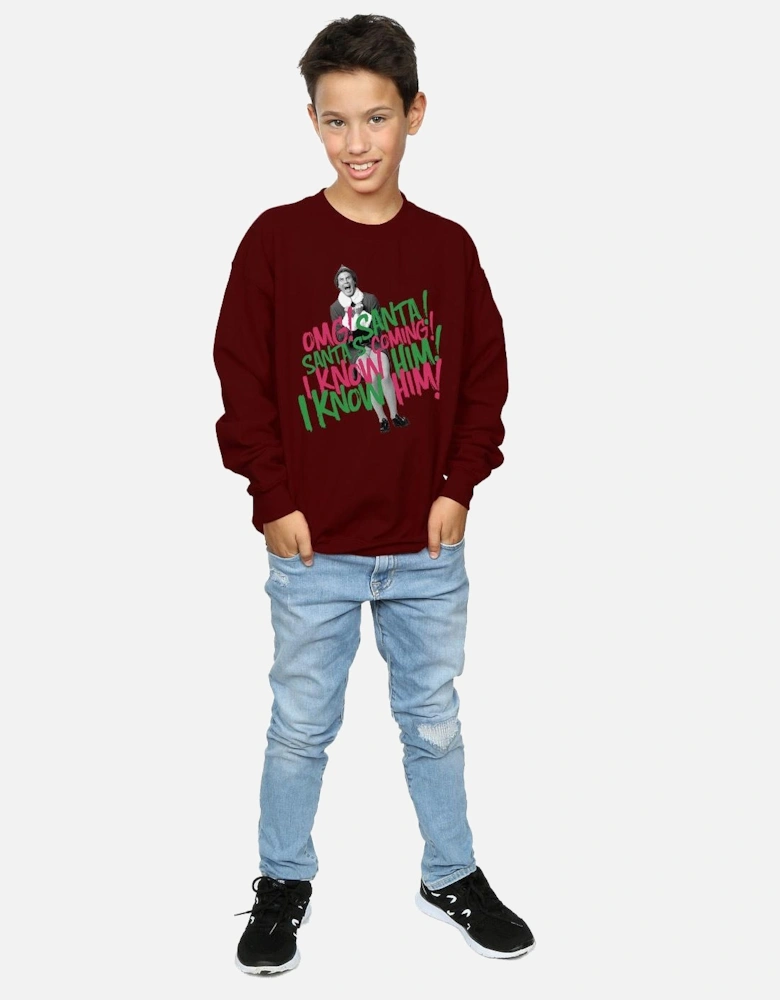 Boys Santa?'s Coming Sweatshirt