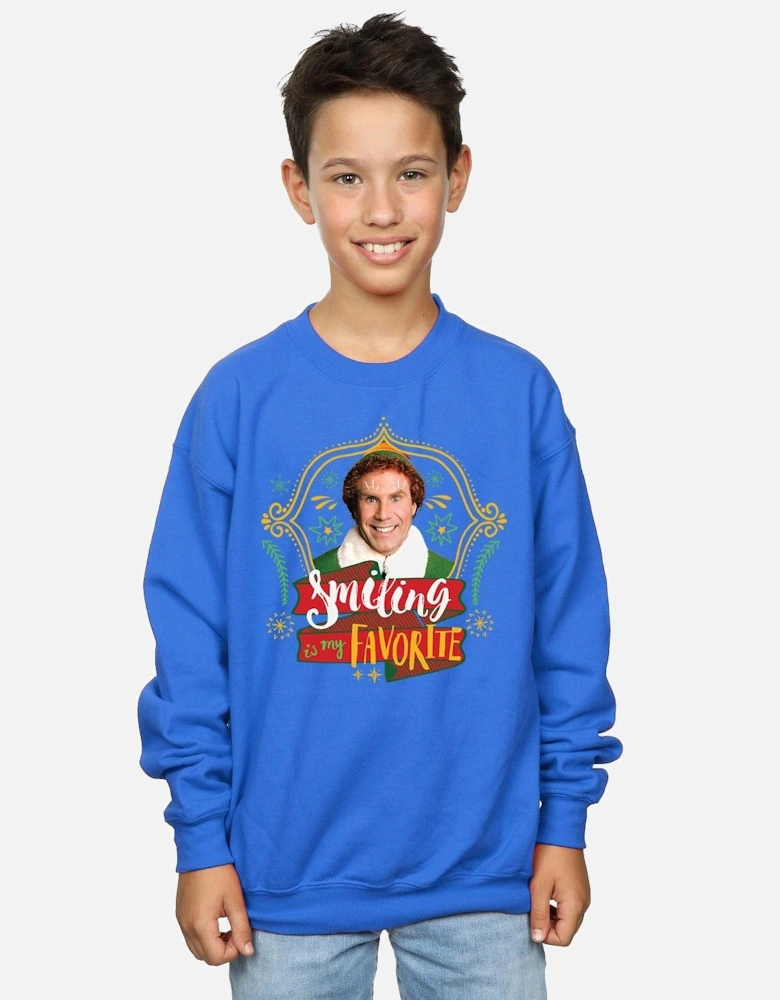 Boys Buddy Smiling Sweatshirt