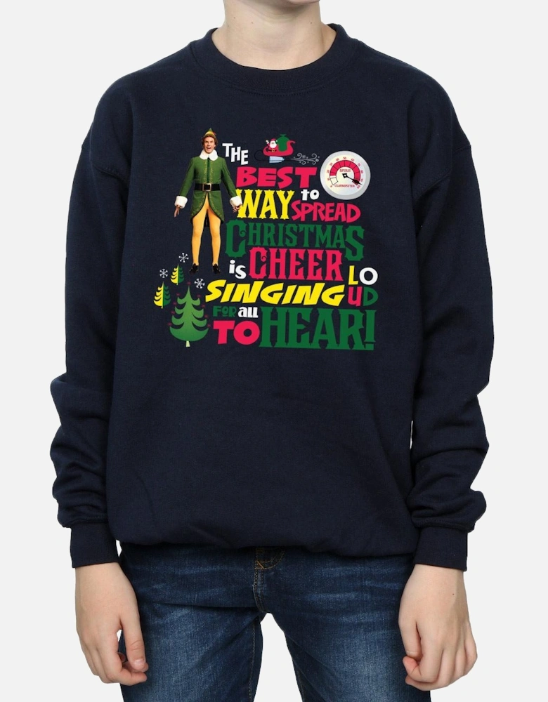Boys Christmas Cheer Sweatshirt