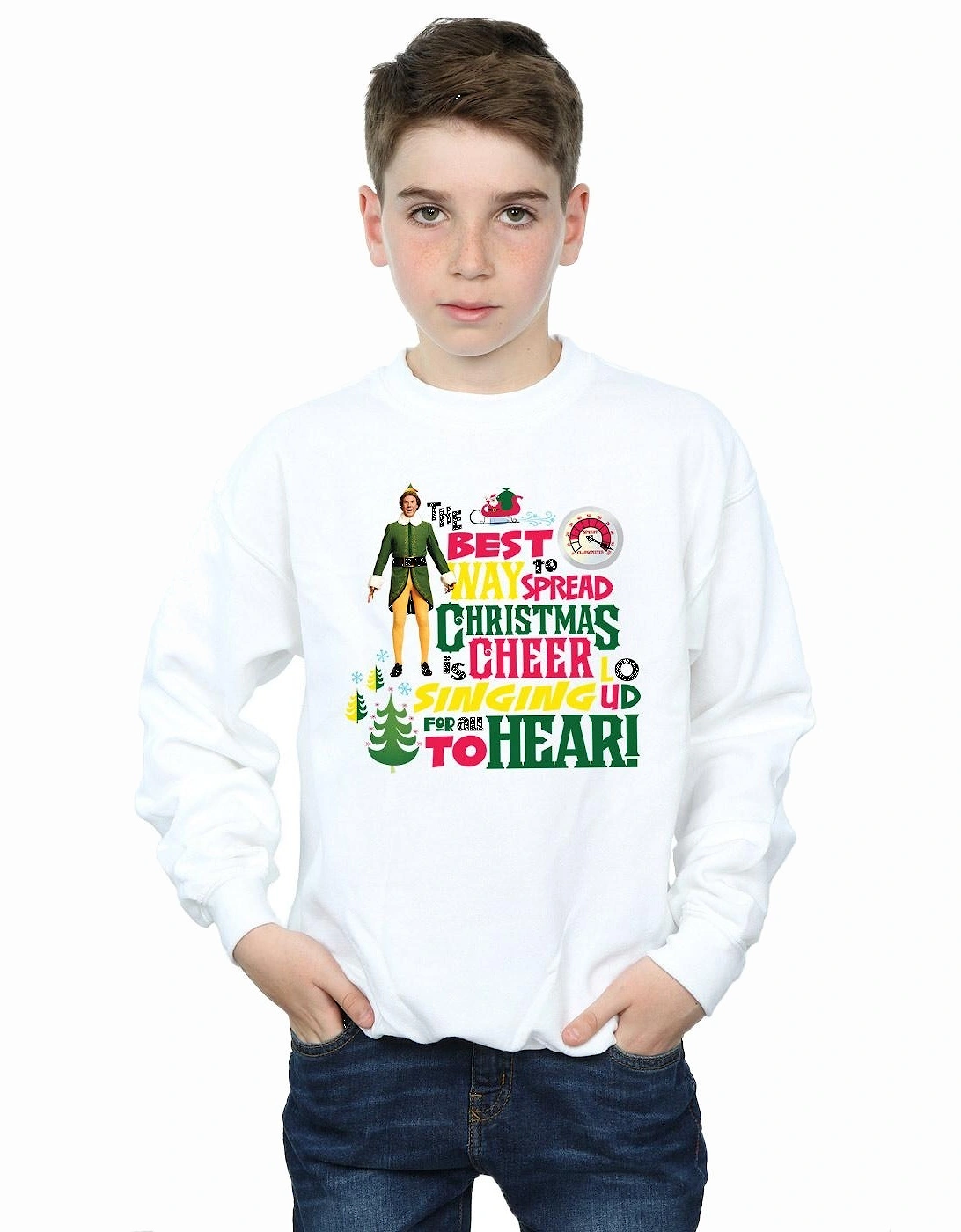Boys Christmas Cheer Sweatshirt