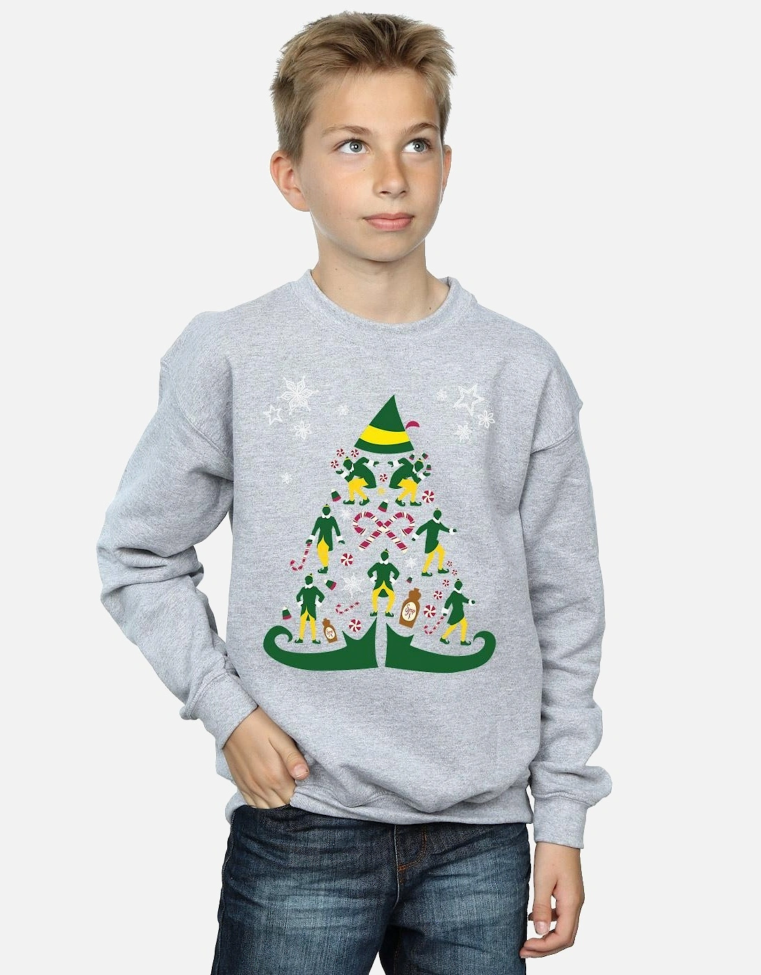 Boys Christmas Tree Sweatshirt