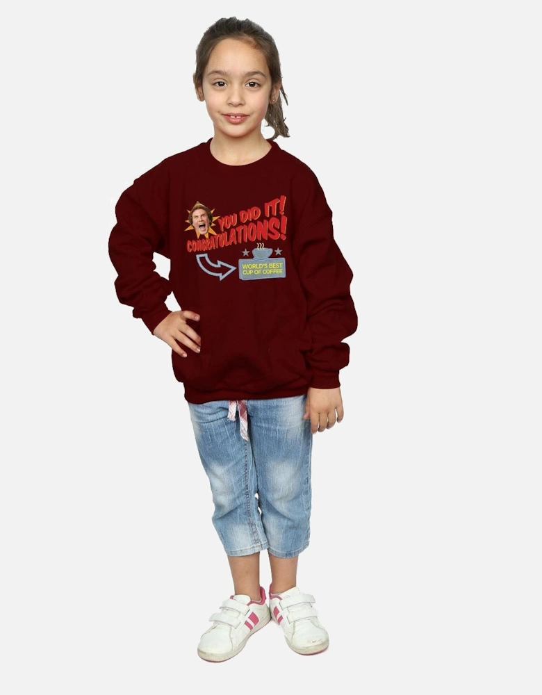 Girls World?'s Best Coffee Sweatshirt