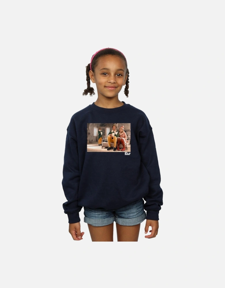 Girls Family Shot Sweatshirt