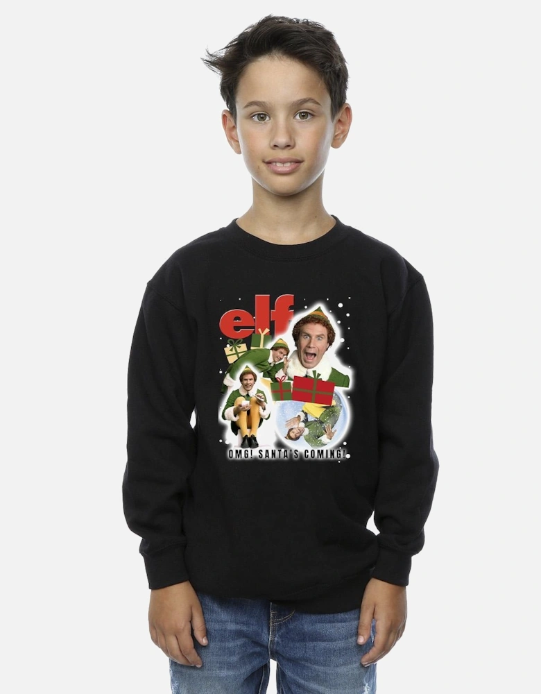 Boys Buddy Collage Sweatshirt