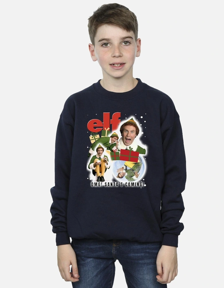 Boys Buddy Collage Sweatshirt