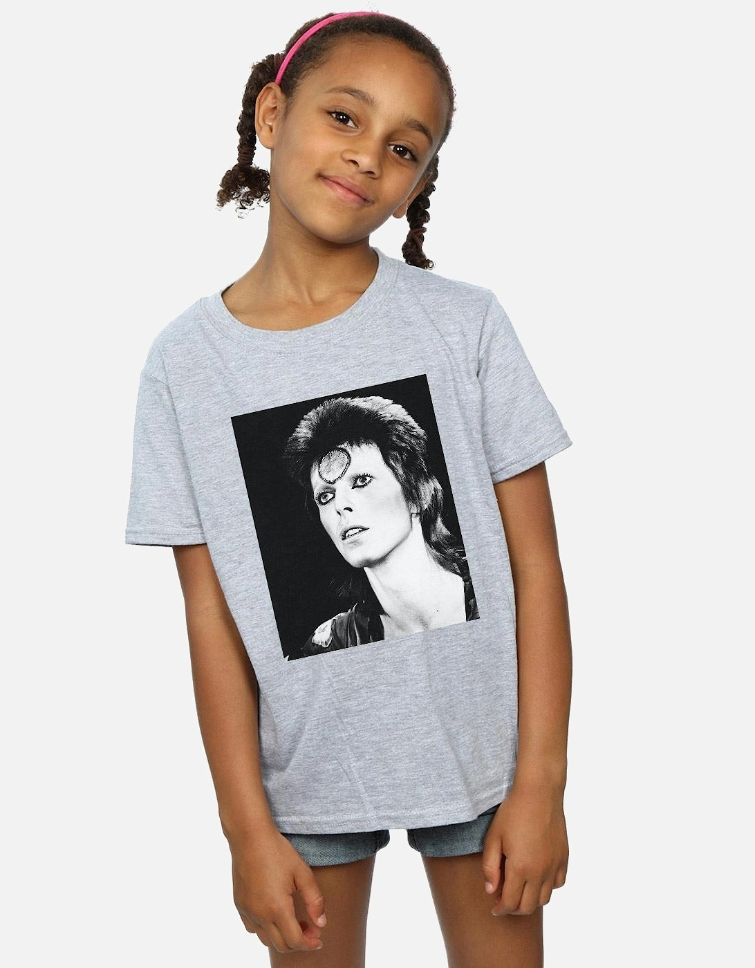 Girls Ziggy Looking Cotton T-Shirt