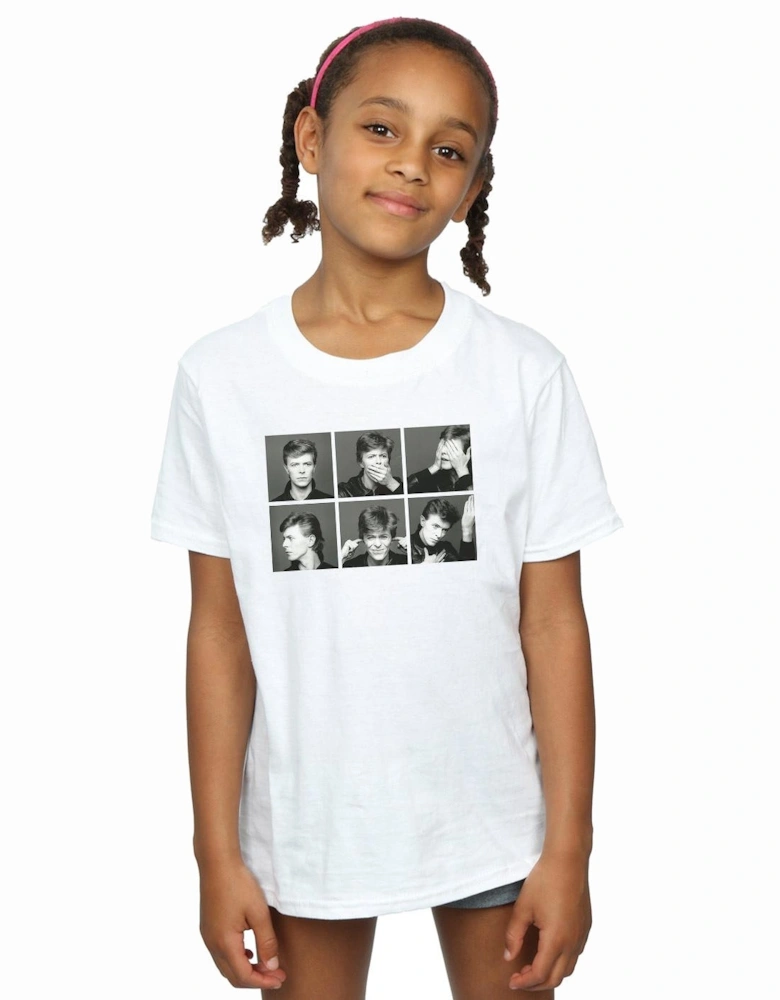 Girls Photo Collage Cotton T-Shirt