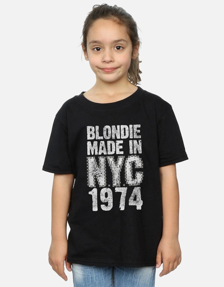 Girls Punk NYC Cotton T-Shirt