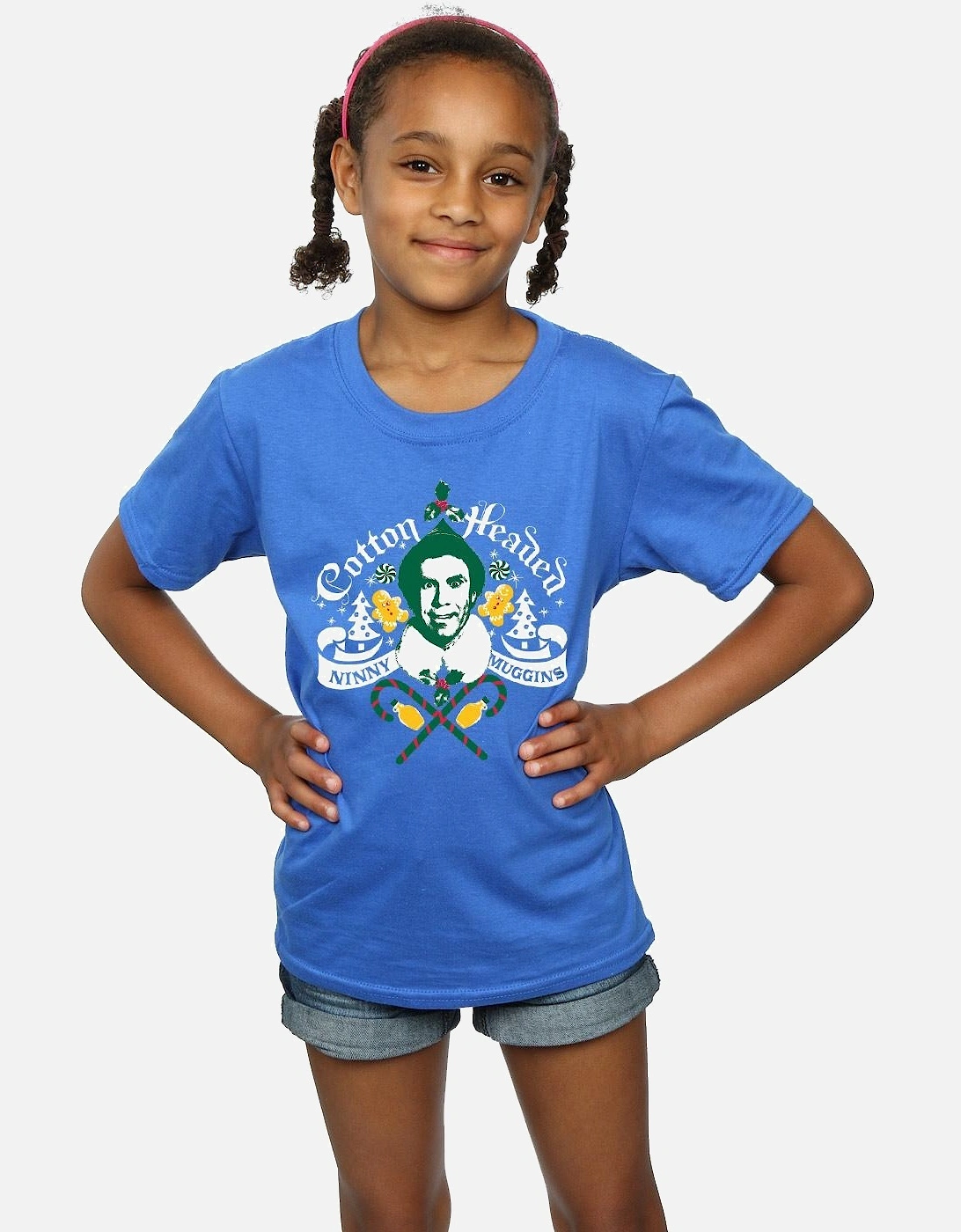 Girls Cotton Headed Ninny Muggins Cotton T-Shirt