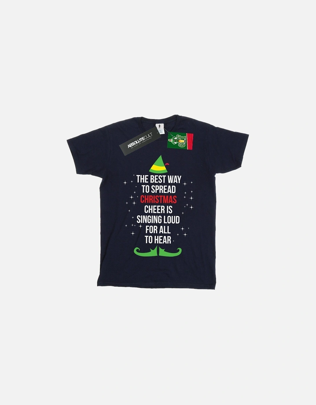 Boys Christmas Cheer Text T-Shirt, 6 of 5