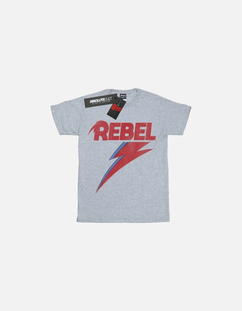 Girls Distressed Rebel Cotton T-Shirt