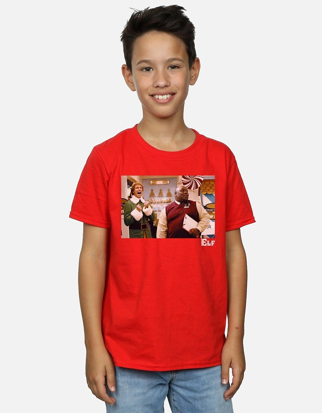 Boys Christmas Store Cheer T-Shirt