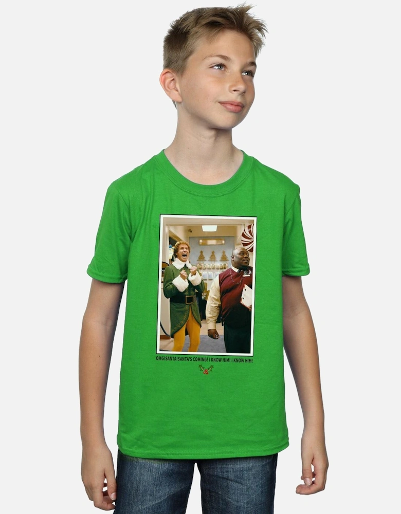 Boys OMG Santa Photo T-Shirt