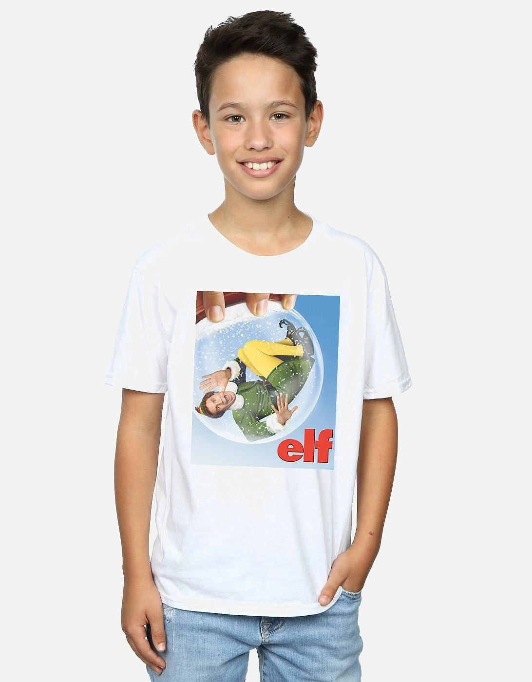 Boys Snow Globe Poster T-Shirt