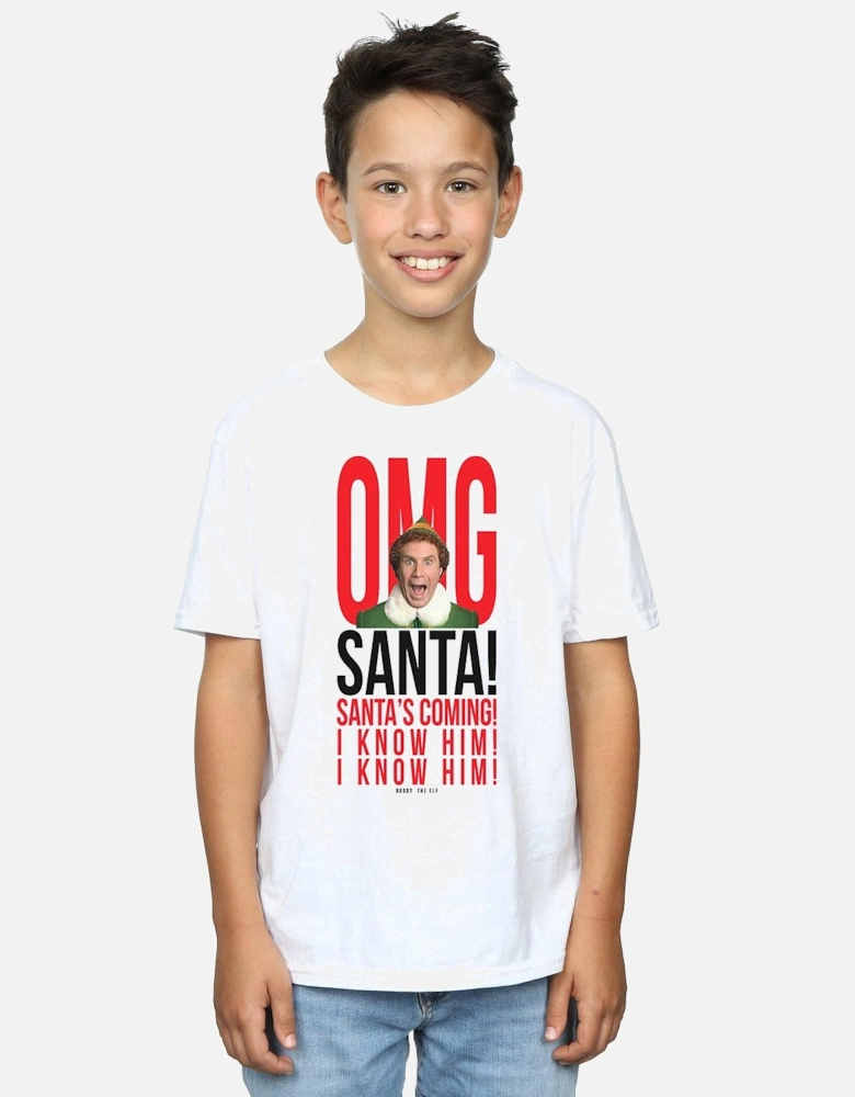 Boys OMG Santa I Know Him T-Shirt