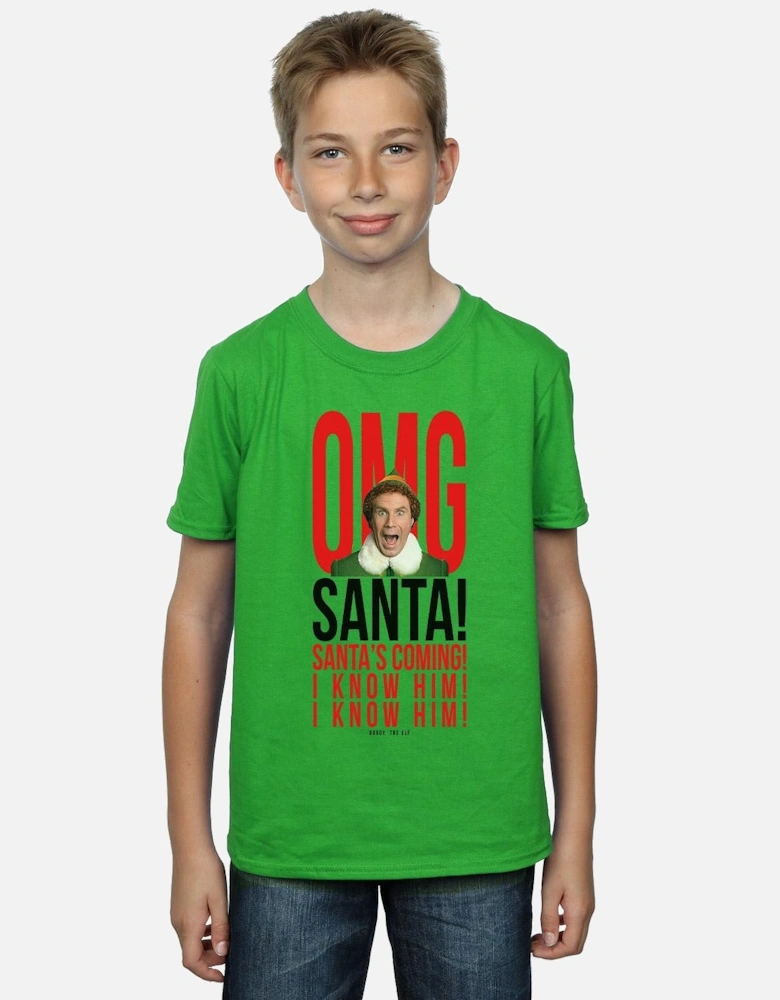 Boys OMG Santa I Know Him T-Shirt