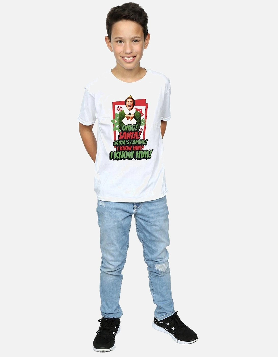 Boys OMG Santa T-Shirt