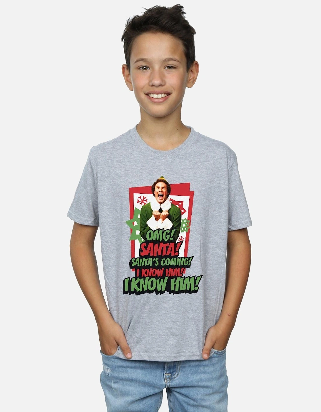 Boys OMG Santa T-Shirt