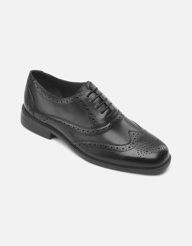 Oxford Mens Wide Lace-Up Shoe