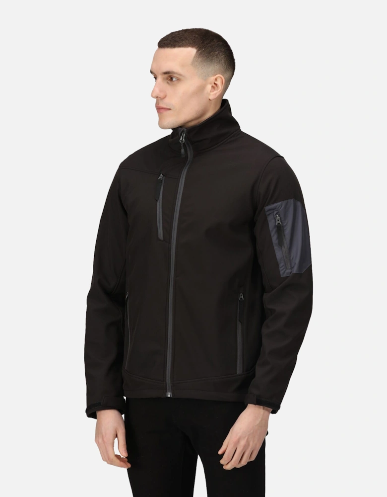 Standout Mens Arcola 3 Layer Softshell Jacket (Waterproof And Breathable)