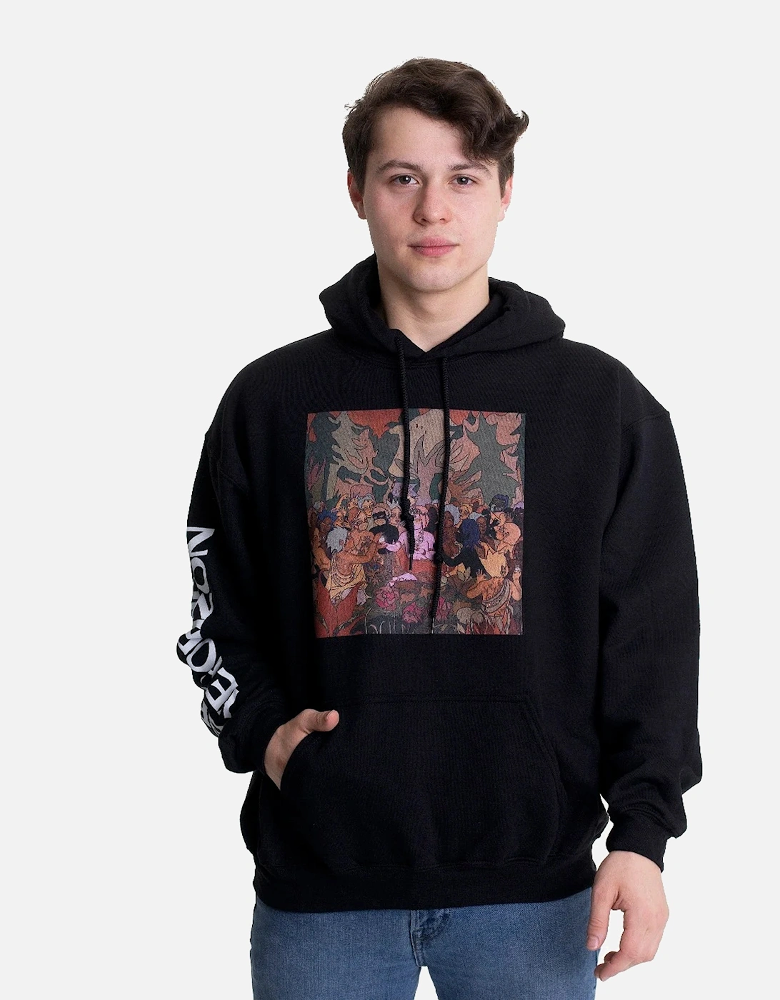 Unisex Adult Post Human Survival Horror Cover Pullover Hoodie