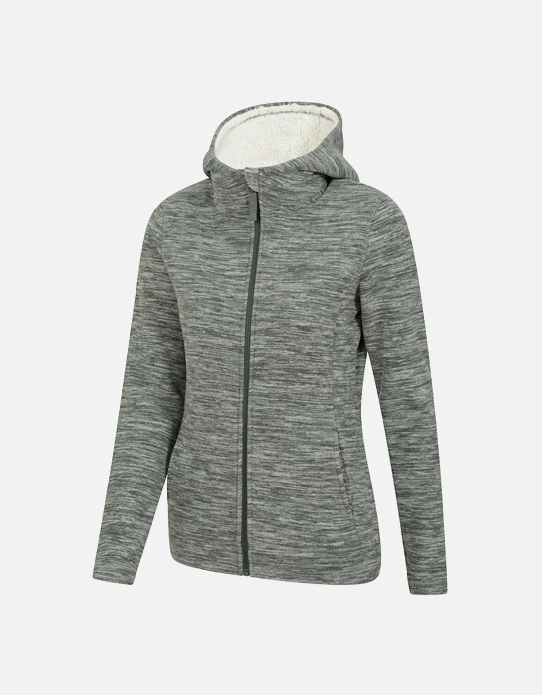 Womens/Ladies Snowdonia Fleece Full Zip Hoodie