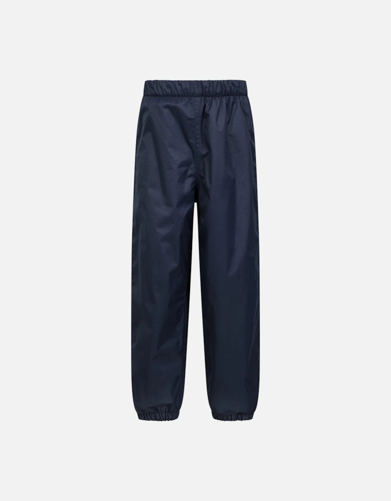 Childrens/Kids Fleece Lined Waterproof Trousers