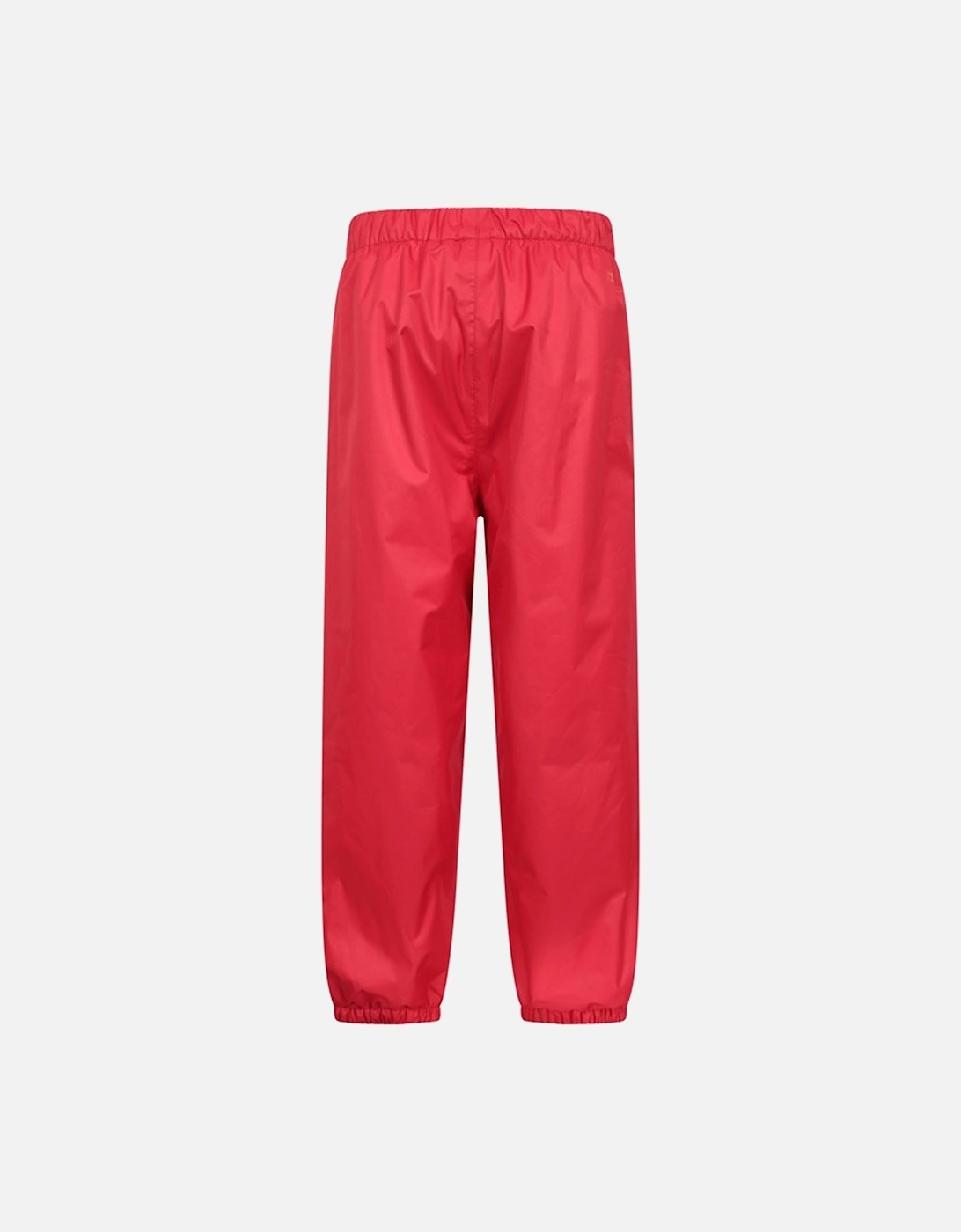 Childrens/Kids Fleece Lined Waterproof Trousers