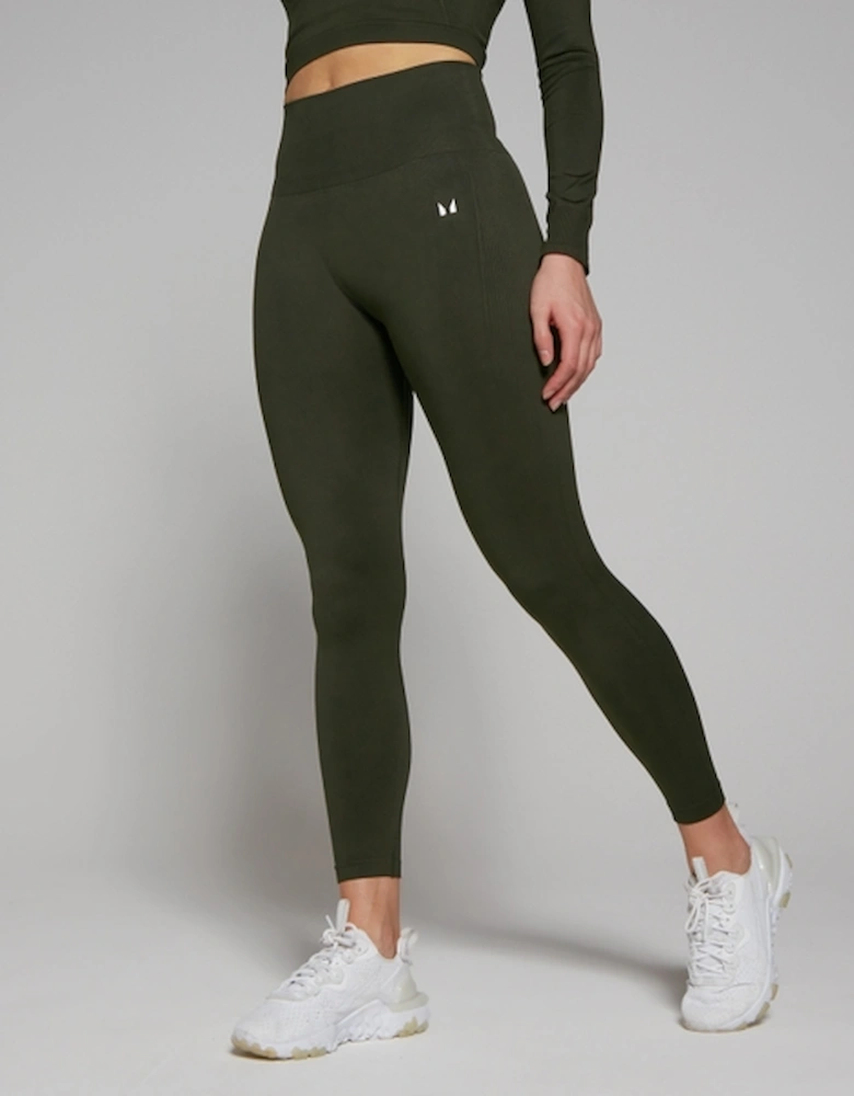 Women's Shape Seamless 7/8 Leggings - Forest Green