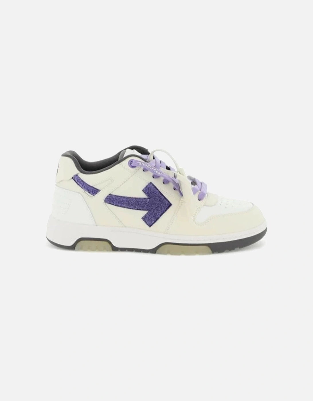Out of Office College Trainers in Beige/Purple, 4 of 3