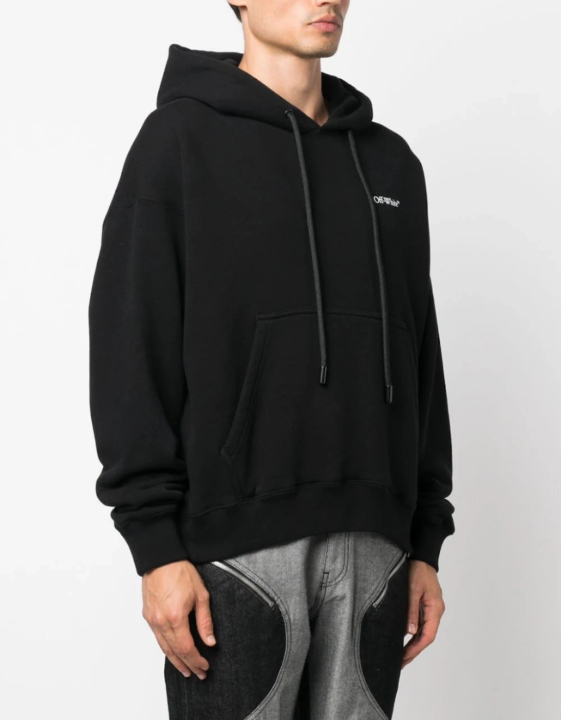 Lunar Arrow Skate Hoodie in Black