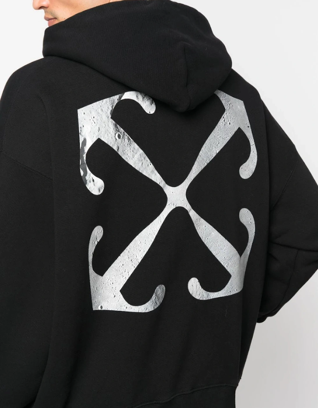 Lunar Arrow Skate Hoodie in Black