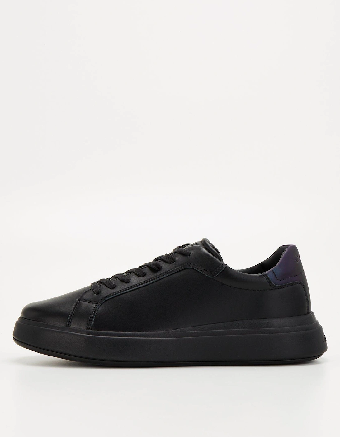 Low Top Lace Up Trainer - Black, 7 of 6