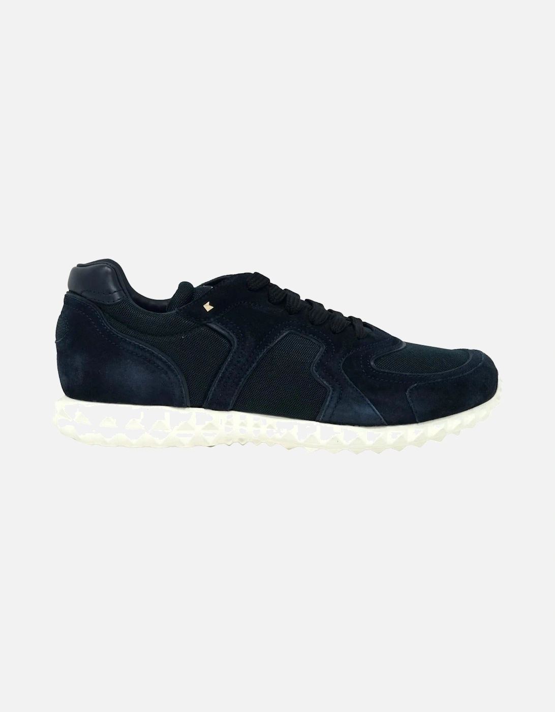 Garavani Low Cut Navy Suede Sneakers, 5 of 4