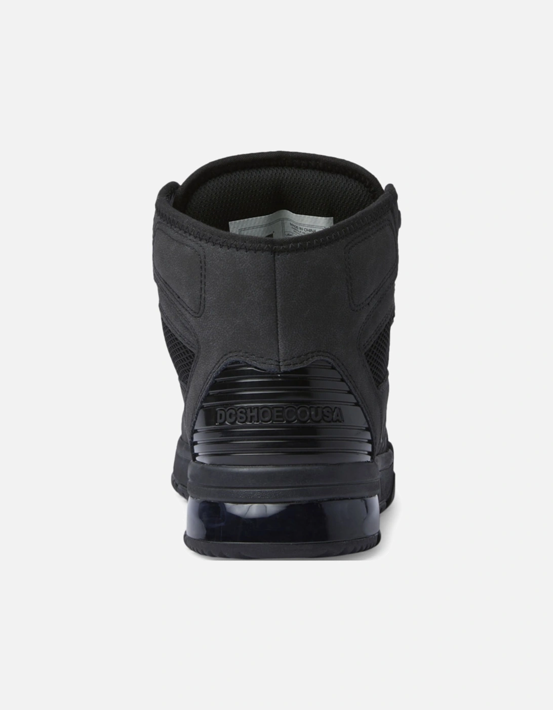 Mens Versatile Mid Rise Leather Boots - Black