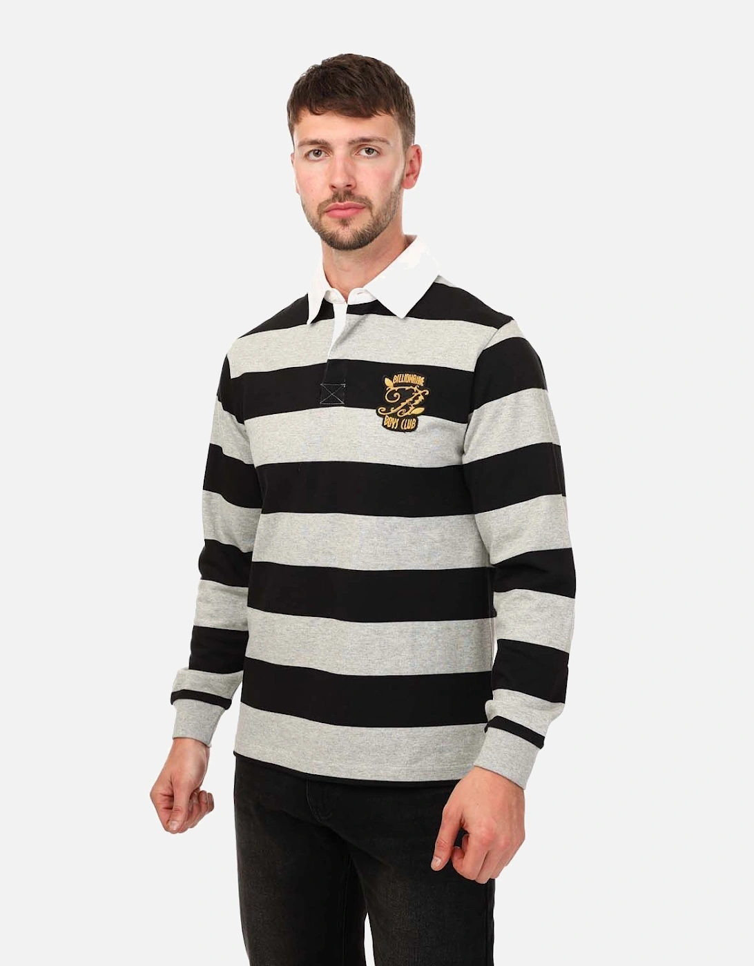 Mens Striped Rugby Shirt, 5 of 4