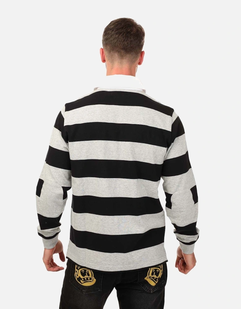 Mens Striped Rugby Shirt